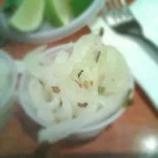 Spicy Pickled Onion Slices