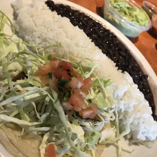 Fish Taco Plate