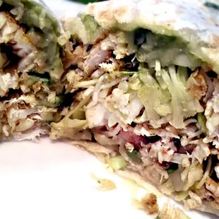 Blackened Fish Burrito