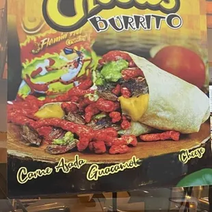 Hoy cheetos burrito