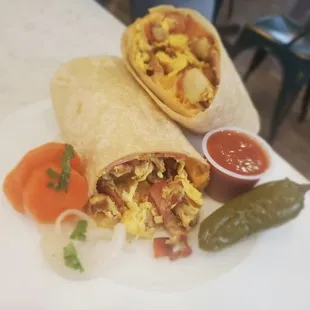 Breakfast burrito