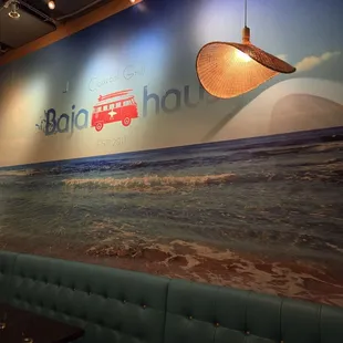 Mural of the beach