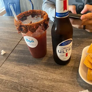 Michelada bien fría