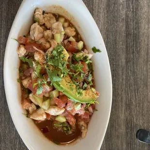 Fish Ceviche Rojo