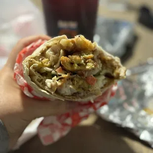 Big fish burrito