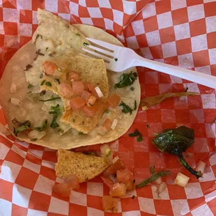 Shrimp Tostada