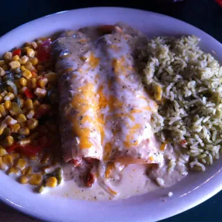 Shrimp Enchiladas