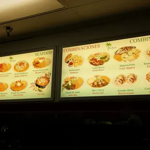 Some of their food options. Prices on their website.