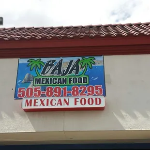 Sign facing Southern Blvd SE in Rio Rancho.