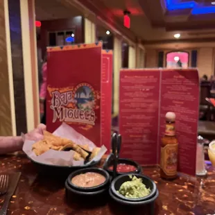 a plate of food on a table