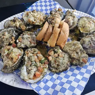 Chargrilled Oyster samplers