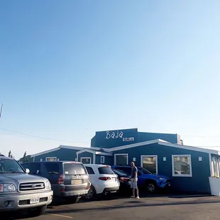 cars parked in a parking lot
