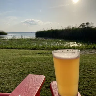 A brew for watching the sunset.