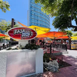 Entrance at Baja Rick&apos;s Cantina at the Gaslamp Quarter in Downtown, San Diego, CA.