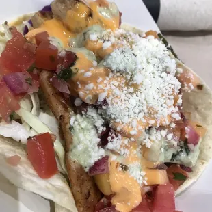 Blackened Ahi Taco