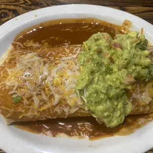 Chile Colorado Burrito