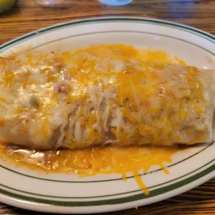 Chile Verde Burrito