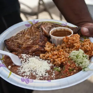 Pollo Ahumado, Kiawe smoked Chicken plate