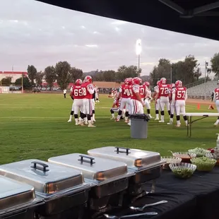 On the field at Elsinore High School, what an honor myself and my husband are alumni class of 1988 and 1989-