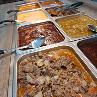 Bisteck Ranchero,  mole, Adobe de puerco
