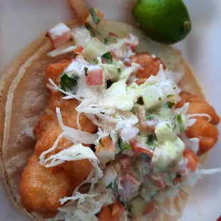 Fish taco. Delicious!
