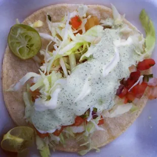 Fish taco