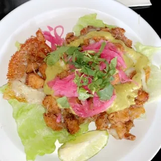 Octopus Chicharron Taco