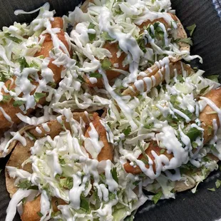 Battered fish tacos