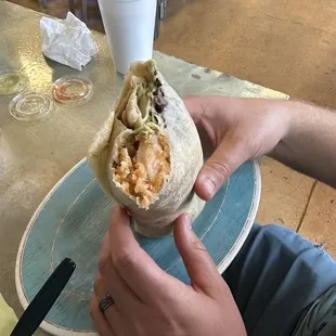 Shrimp Burrito