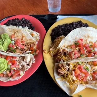Two Taco Platters.... We're ready! First visit.