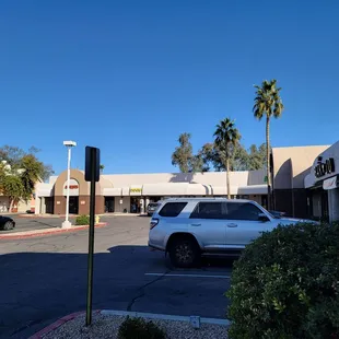 Outside