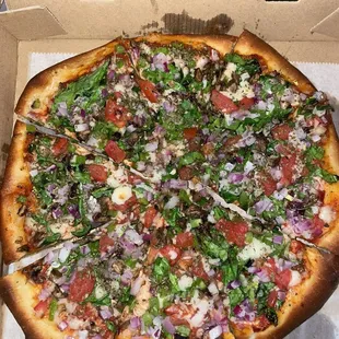 Ultra Vegan Deluxe Pizza