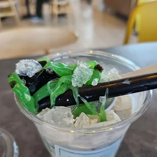 Pandan Grass Jelly