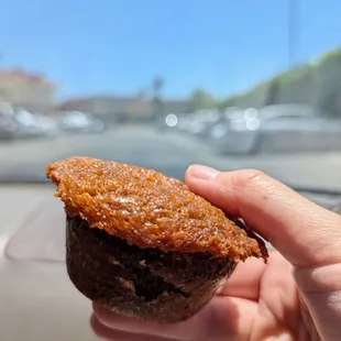 1 Palm Sugar cake (reg priced $1.75) - Free with Yelp Check-In! So good!!