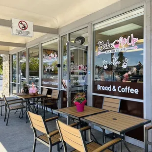 Seating outside