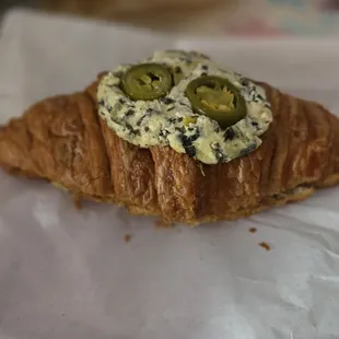 Spinach Artichoke croissant