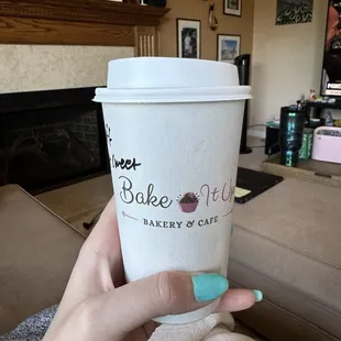 Biscoff latte
