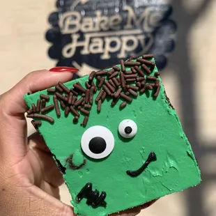 Frankenstein Brownie