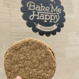 Oatmeal sandwich cookie