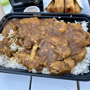 The Chicken and potato curry flavor was awesome!