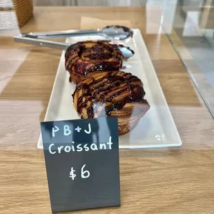 PB&amp;J Croissants