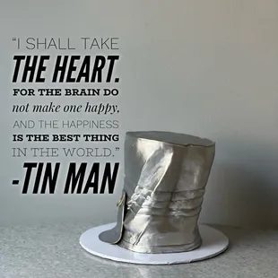 Custom Tin Man cake