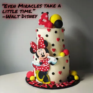 Minnie Mouse Cake