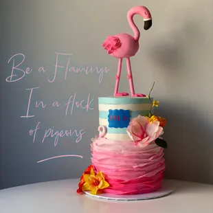 Flamingo Cake