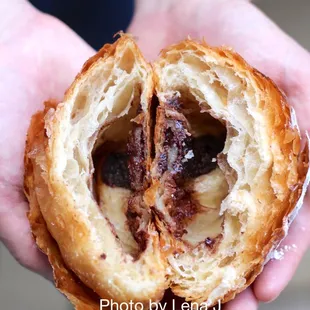 Valrhona Chocolate Croissant ($5) - it's good! Super flaky surface, light interior. Chocolate is good tho a bit sweeter than I prefer.