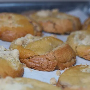 Pumpkin Coffee Cake Cookies