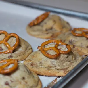 Try of Kitchen Sink Cookies with the salt flakes!
