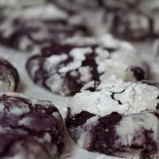 Ube Crinkle Cookie Tray - Our Best Selling Cookie. Asian Dessert