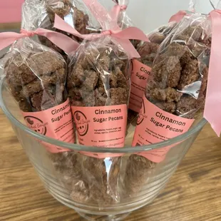 Cinnamon Sugar Pecans