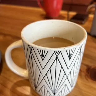 Decaf pour over w cream